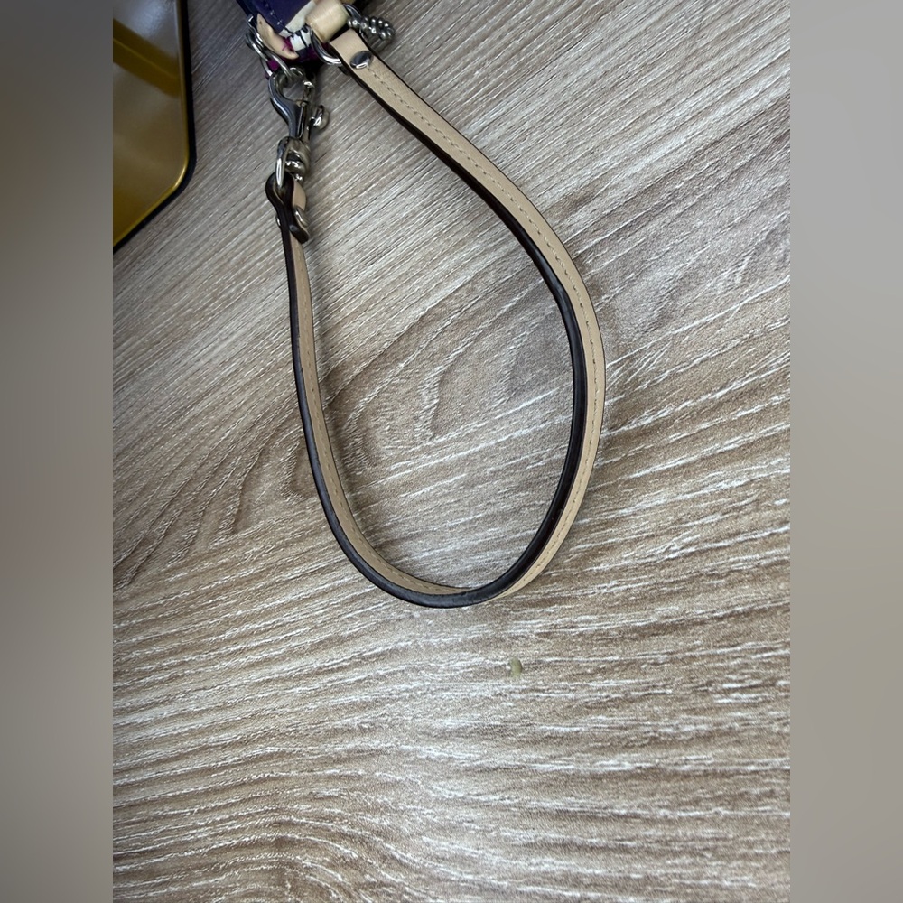Coach Multicolor Patterned Wristlet - Picture 3 of 8